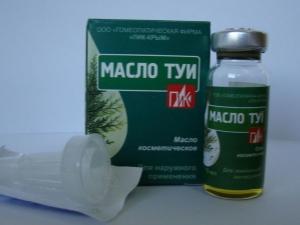 Масло туи: свойства и инструкция по применению